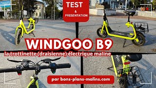 Présentation et test de la draisienne électrique Windgoo B9 [upl. by Feldman159]