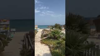 Yasmine Hammamet 🇹🇳 beach travel hammamet summer kitesurfing [upl. by Geesey]