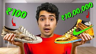 Cheapest Vs Most Expensive Shoes [upl. by Ahsinroc28]