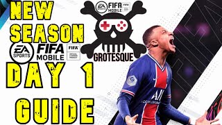 FIFA Mobile 21 New Season ESSENTIAL TOP 8 TIPS AND TRICKS  Day 1 GUIDE [upl. by Aihppa]