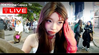 【LIVE】渋谷ハロウィン 渋谷スクランブル交差点ライブカメラ  Shibuya Scramble Crossing Live Camera 1029 01 [upl. by Golter]