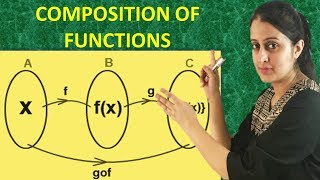 CALCULUS COMPOSITION OF FUNCTIONS CBSE CLASS XII 12th Maths [upl. by Anasus]