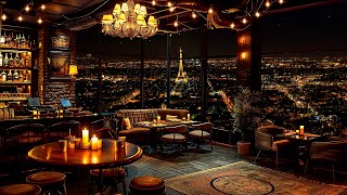 Elegant Jazz Saxophone in Paris Luxury Bar Ambience  Relaxing Background Music for Stress Relief [upl. by Acsicnarf839]