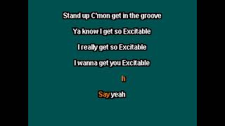 Def Leppard  Excitable  clay wood karaoke [upl. by Jempty581]