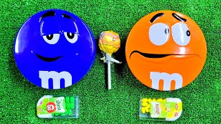 Satisfying video Asmr lollipops candy and chocolate gummy candy unboxing video Asmr [upl. by Ainez]