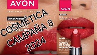 CATÁLOGO AVON COSMÉTICA CAMPAÑA 8  2024 [upl. by Dnomsed746]