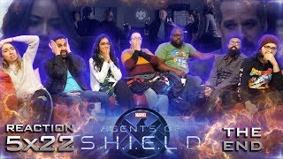 Agents of Shield  5x22 The End  Group Reaction [upl. by Narhem]