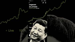 DOGECOIN Gains past week stockmarket dogecoin cryptotrading [upl. by Ludlew968]