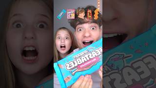 Giant YouTuber Food ASMR With My Little Sister🤤 [upl. by Thaddaus]