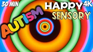 Autism Sensory Video Uplifting Visuals [upl. by Alleiram]