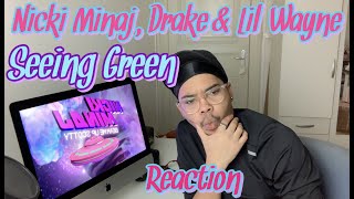 Nicki Minaj Drake amp Lil Wayne Seeing Green Reaction Mister J The Act [upl. by Josselyn]