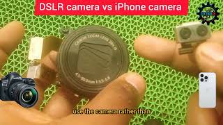 DSLR camera vs iPhone camera  Canon vs iphone camera [upl. by Esma]