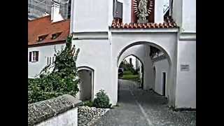 Walking through historic Dillingen Bavaria Germany [upl. by Balcer198]