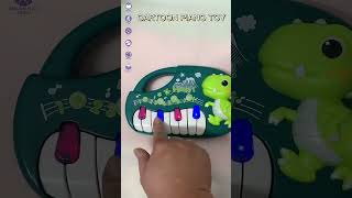 Learning Education Plastic Electric Music Instrument Keyboard Toy Kid Cartoon Animal Piano Toy [upl. by Ahders85]