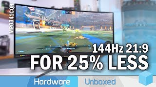 MSI MPG341CQR Review The Best 144Hz Ultrawide for Gamers [upl. by Jerold]