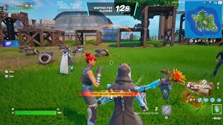 Drinking minis in fortnite spawn island [upl. by Esinned]