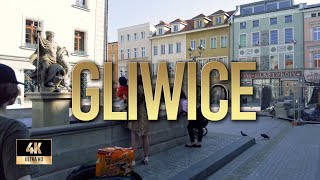 Gliwice  Wiosna 2022  Spacer po Gliwicach  Binaural Audio 🎧 4k [upl. by Armbruster565]