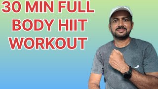 30 MIN FULL BODY HIIT EXERCISE Workout For Fitness Health Healthy Body and Active Mind suryafit24 [upl. by Liz511]