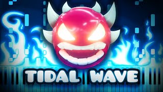 Tidal Wave  Geometry Dash  Piano Tutorial [upl. by Ycal]