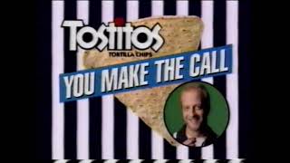 1995 Tostitos quotYou Make the Callquot TV Commercials [upl. by Eidnak]