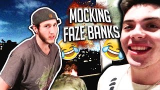 Mocking FaZe BanksPART 2 [upl. by Eveineg574]