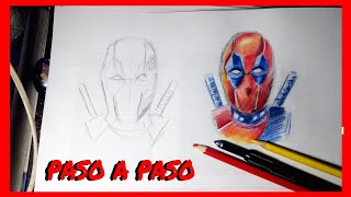 Como Dibujar a DEADPOOL Paso a Paso [upl. by Hogen44]