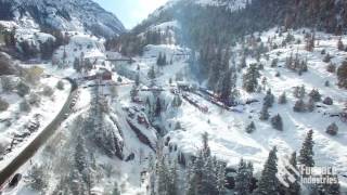 Ouray From Above [upl. by Kentiggerma]