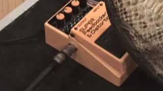 Boss Super Feedbacker and Distortion Pedal Demo DF2 [upl. by Attej836]