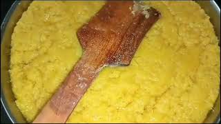 How to make mysore pak recipe at home in easy way yummy 😋 MYSORE PAK [upl. by Evilo317]