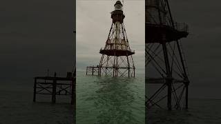 Exploring Fowey Rocks Lighthouse explore florida ocean sea fishing nature outdoors [upl. by Lerner457]