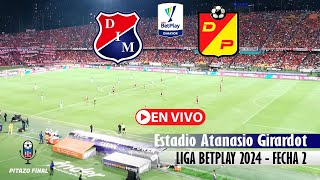 MEDELLIN VS PEREIRA En Vivo Hoy 🔴 Liga Betplay 2024 Fecha 2 Partido en vivo [upl. by Rehteh160]