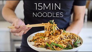 15MIN Noodle Stir Fry Recipe TO MAKE TONIGHT [upl. by Phelgon]