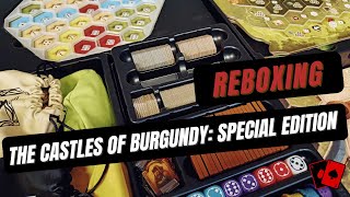 Reboxing  The Castles of Burgundy Special Edition Awaken Realms [upl. by Lesslie]