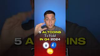 5 Altcoins to hold in 2024 crypto bitcoin altcoins [upl. by Ahsekal826]