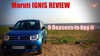 Maruti Ignis 2017 Review  हिन्दी में  8 Reason to buy it [upl. by Bonnice]