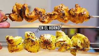 Dos pinchos morunos deliciosos brochetas de pollo [upl. by Tedra]