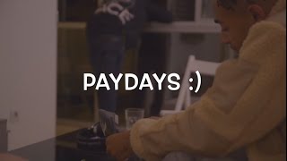 Yung Fume  Paydays   Audio Visualiser [upl. by Malloy192]