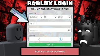 Creating roblox accounts with broken usernames [upl. by Ddot]