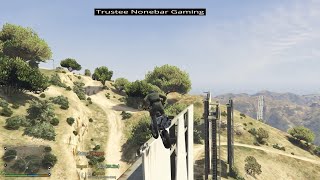 2 moto jumps on Vinewood Hills Sign shorts gta5 [upl. by Ajroj]