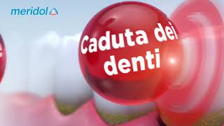 Dentifricio e collutorio meridol® per la prevenzione dei problemi gengivali [upl. by Minni]