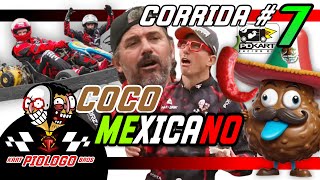 KART PIOLOGO BROS 7  DUAS CORRIDAS PERDEU Come COCO MEXICANO no PDKART PDKART [upl. by Copeland]