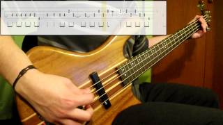 The Smiths  The Headmaster Ritual Bass Cover Play Along Tabs In Video [upl. by Okoyik]