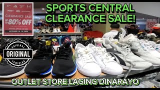 SPORTS CENTRAL OUTLET LAHAT NG SHOES NA MAY APPRELS MAY ADDITIONAL 10 DISCOUNT PA BAGSAK PRESYO [upl. by Livesay614]