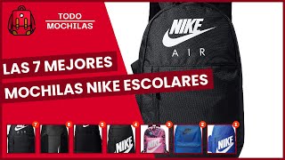 Las 7 mejores mochilas nike escolares [upl. by Ayotak]