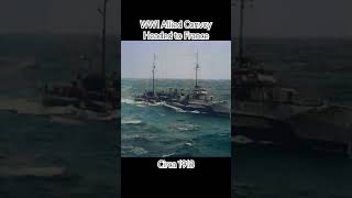 Unlocking The Mystery Why Did Ww1 Us Navy Ships Use Camouflage On Convoy Duty ww1 convoy usnavy [upl. by Radbun]