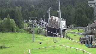 Discesa integrale seggiovia Graffer quotStalimen  Trampoliniquot  Predazzo TN  Chairlift [upl. by Htenay]