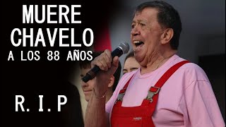 Fallece Chabelo a Los 88 Años el icono de la Televisión Mexicana Adiós Xavier López Chabelo [upl. by Aserehc]