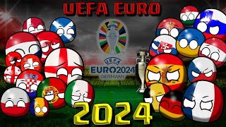 Resumen de la EUROCOPA 2024  countryballs [upl. by Yeltneb223]