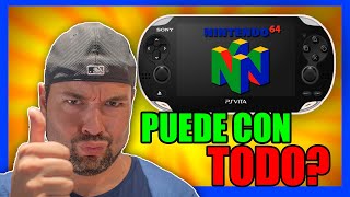 ✅ El mejor Emulador de Nintendo 64 para PSVITA [upl. by Revlys417]