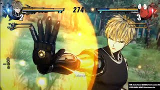 One Punch Man A Hero Nobody Knows PS4 HyperZ Genos amp Rider VS Crablante Vaccine amp Metal Gameplay [upl. by Siramad]